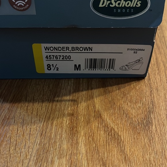 Dr Scholl’s Wonder Brown slingback sandals - Picture 2 of 6